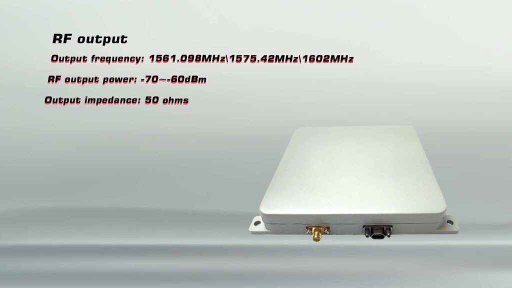 Triple frequency rf output module