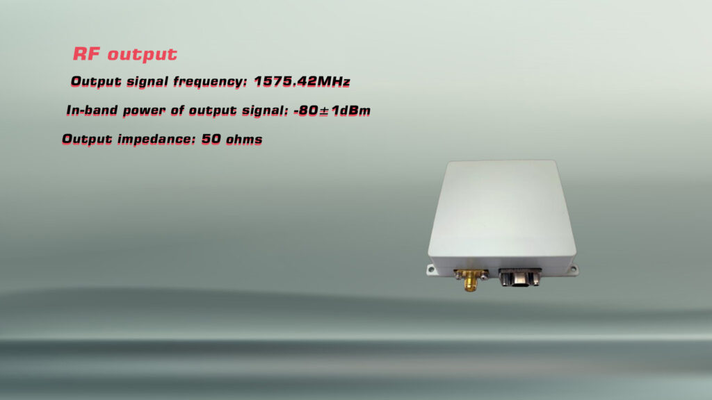 Rf output signal device