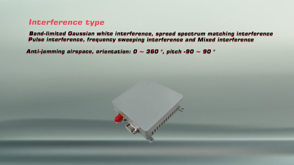 Anti jamming interference device