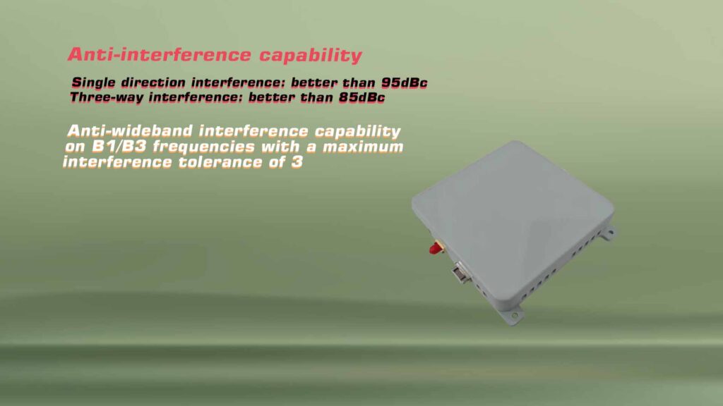 Wideband b1 b3 interference protection