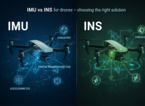 Imu vs ins drone infographic