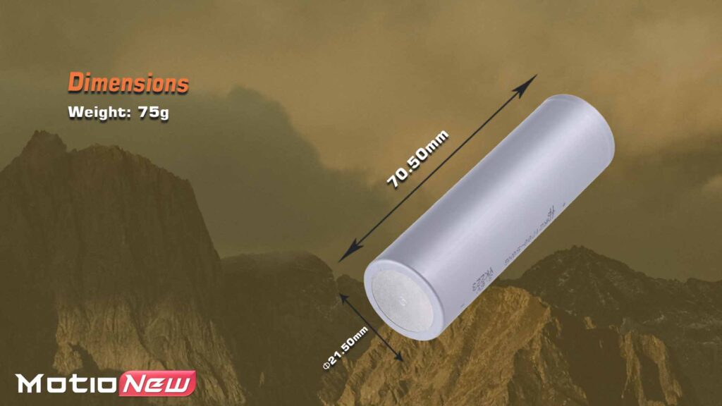 21700 battery dimensions graphic