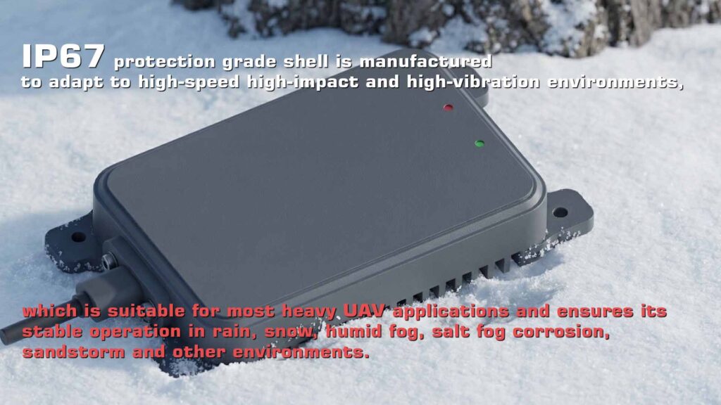 Ip67 rugged uav radar