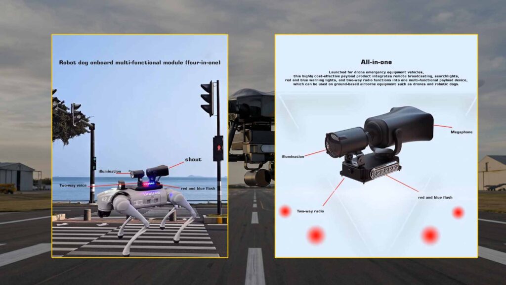 Robot dog all in one