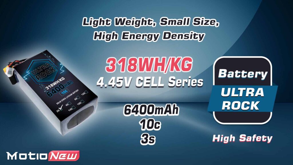 6400 3s. 1 - ultra hv battery 3s 6400mah 318wh/kg energy density 10c discharge rate - motionew - 1