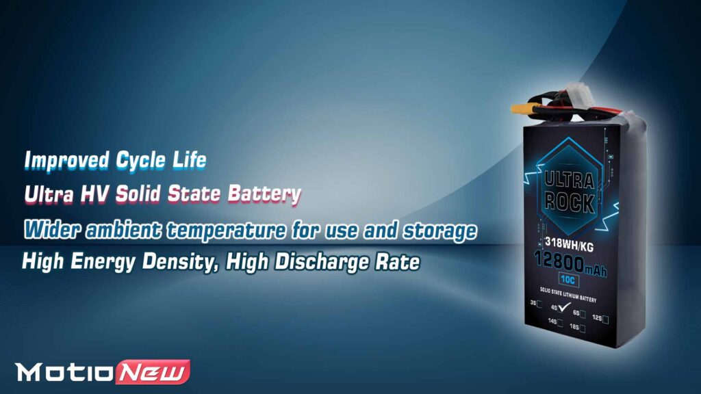 12800 4s. 3 - ultra hv battery 4s 12800mah 318wh/kg energy density 10c discharge rate - motionew - 3