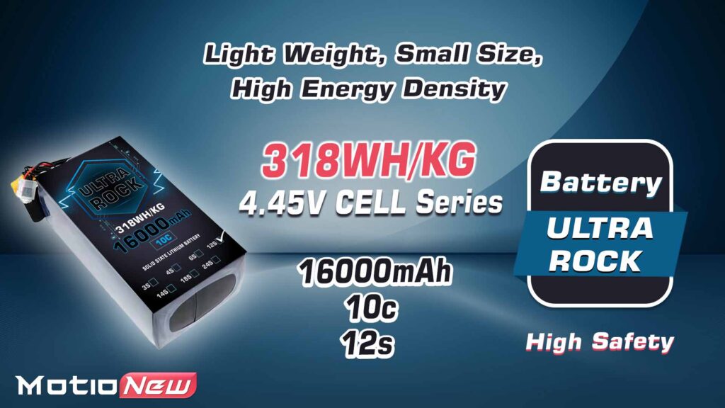 16000 12s. 1 - ultra hv battery 12s 16000mah 318wh/kg energy density 10c discharge rate - motionew - 1