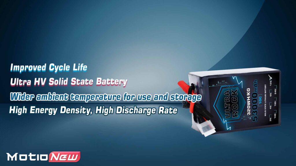 53000. 12s. 3 - ultra hv battery 12s 53000mah 320wh/kg energy density 10c discharge rate - motionew - 3