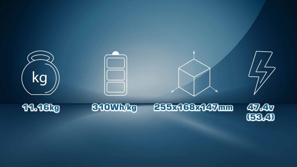 67000. 12s. 2 - ultra hv battery 12s 67000mah 310wh/kg energy density 10c discharge rate - motionew - 2